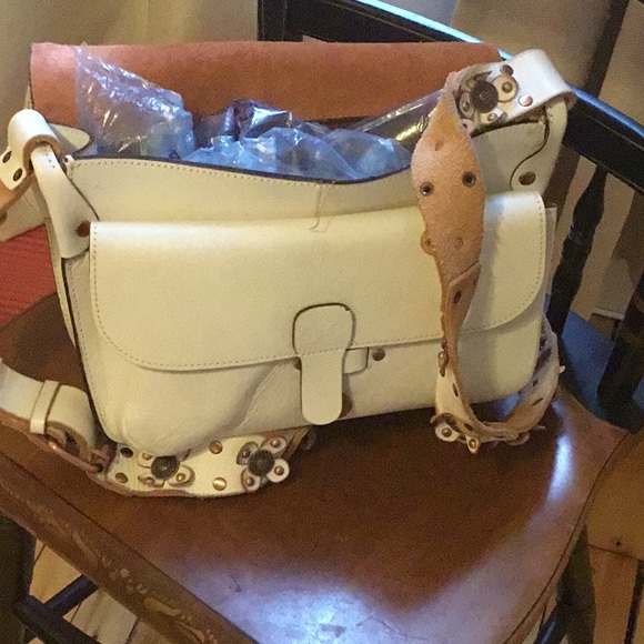 Patricia Nash Rosa Heritage studded Crossbody Purse - Picture 4 of 8